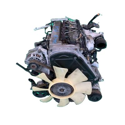Un buen precio. Fabricante japonés moderno suministra motor diésel D4CBT usado de 4 cilindros y 5.3L para camiones con embalaje en caja de madera en línea