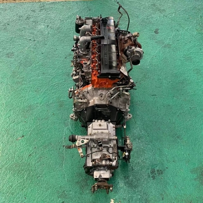 Motor diesel usado de 6 cilindros con inyección directa
