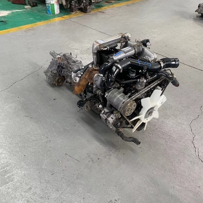 Isuzu 4JB1T-pickup motor diesel usado 4 cilindros motor de vehículo Euro 4