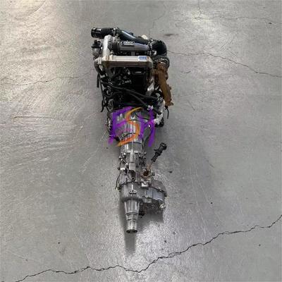 Alta durabilidad 4JB1T Euro 4 motor diesel usado de 4 cilindros japonés para camioneta Isuzu