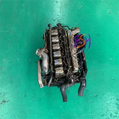 Motor diesel usado de Mitsubishi 6D24T 6 cilindros turbo para vehículos comerciales