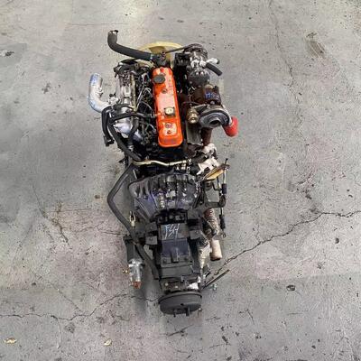 JMC 4JB1 Motor diesel usado de 4 cilindros turboalimentado y eficiente en el consumo de combustible para vehículos comerciales ligeros