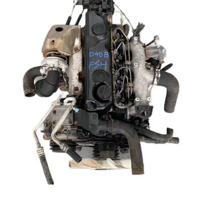 Un buen precio. Venta al por mayor de motores diesel usados D4DBT de 4 cilindros para camiones de autobús Hyundai en línea