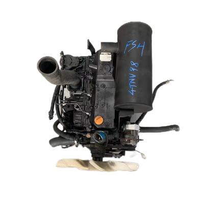 Un buen precio. Motor diésel Yanmar 4TNV98 de 4 cilindros usado para 2024, motor en línea aspirado naturalmente en línea